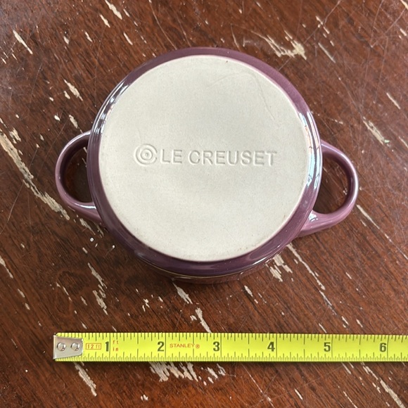 Two Le Creuset Mini Cocottes and One Espresso Cup - Picture 8 of 8